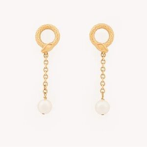 Chloé Snake earrings